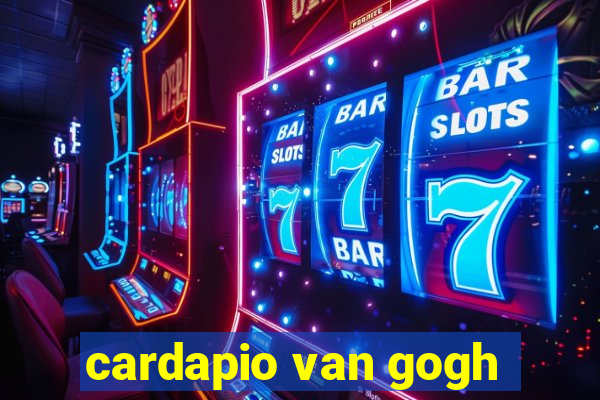 cardapio van gogh